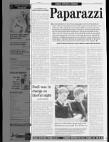 Newspaper article with results of French investigation into car crash that killed Princess Diana