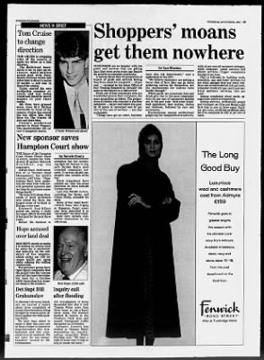 Evening Standard from London, Greater London, England on October 29, 1992 · 19