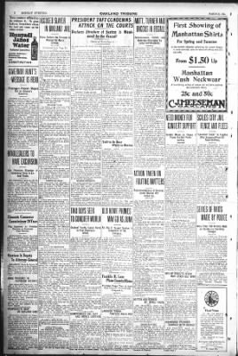 Oakland Tribune from Oakland, California on March 18, 1912 · Page 2