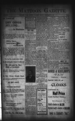 Mattoon Gazette from Mattoon, Illinois on December 29, 1899 · Page 1