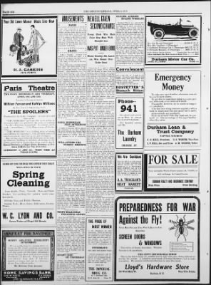 The Herald-Sun from Durham, North Carolina on April 6, 1916 · Page 6