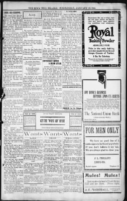 The Herald from Rock Hill, South Carolina on January 22, 1908 · 5