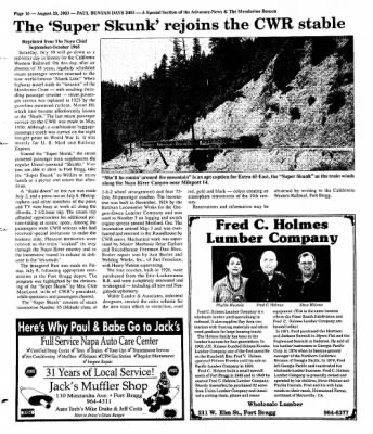 Ukiah Daily Journal from Ukiah, California on August 28, 2003 · Page 28