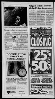 Evansville Courier and Press from Evansville, Indiana on October 19, 2000 · 4