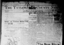 The Taylor County News