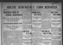 Abilene Semi-Weekly Farm Reporter