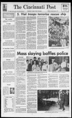 The Cincinnati Post from Cincinnati, Ohio on March 31, 1975 · 1