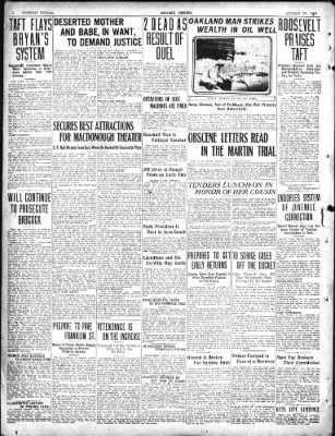Oakland Tribune from Oakland, California on October 29, 1908 · Page 10