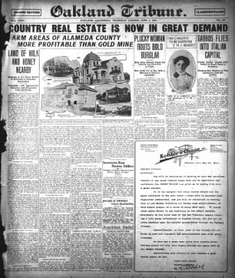 Oakland Tribune from Oakland, California on June 1, 1911 · Page 13