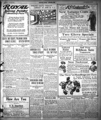 Oakland Tribune from Oakland, California on September 29, 1911 · Page 5