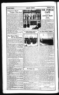 Oakland Tribune from Oakland, California on January 17, 1912 · Page 110