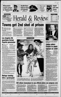 Herald and Review from Decatur, Illinois on July 23, 1994 · Page 1