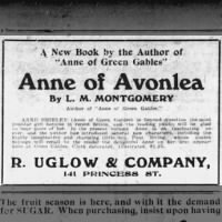 1909 advertisement for 