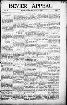 Bevier Appeal from Bevier, Missouri • Page 1