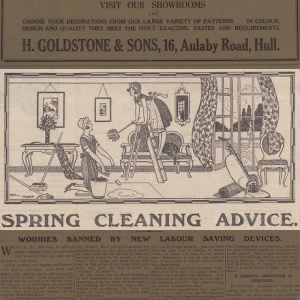 SPRING CLEANING ADVICE