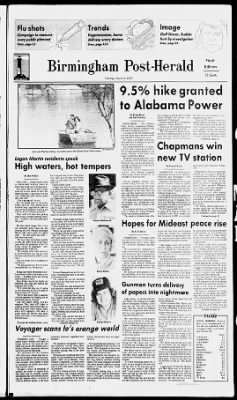 Birmingham Post-Herald from Birmingham, Alabama on March 6, 1979 · 1