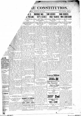 The Chillicothe Constitution-Tribune from Chillicothe, Missouri • Page 1