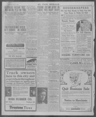 El Paso Herald from El Paso, Texas on September 3, 1919 · Page 4