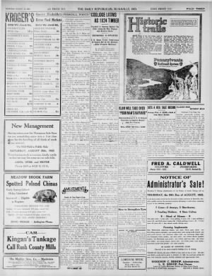 The Daily Republican from Rushville, Indiana • Page 3
