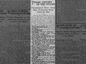 Timeline of the tragic history of the RMS Titanic