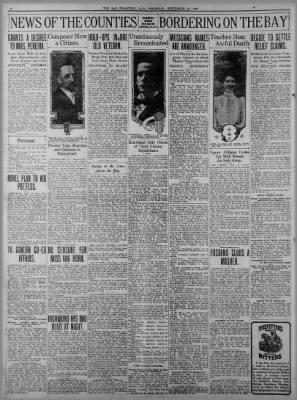 The San Francisco Call from San Francisco, California on September 13, 1906 · Page 6