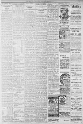 The Saint Paul Globe from Saint Paul, Minnesota on September 8, 1884 · Page 7