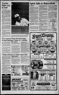 The San Bernardino County Sun from San Bernardino, California on April 19, 1992 · Page 39