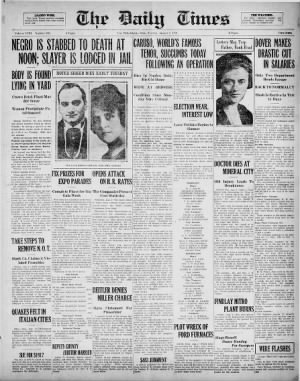 The Daily Times from New Philadelphia, Ohio • Page 1