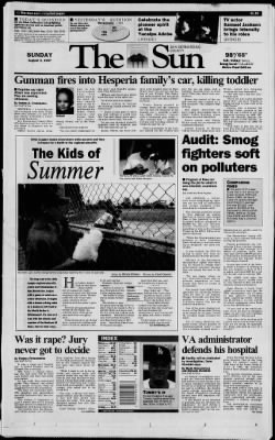 The San Bernardino County Sun from San Bernardino, California on August 3, 1997 · Page 1