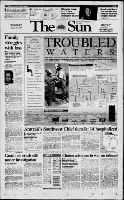 The San Bernardino County Sun from San Bernardino, California on August 10, 1997 · Page 1