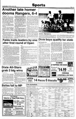 The Paris News from Paris, Texas on July 18, 1991 · Page 11
