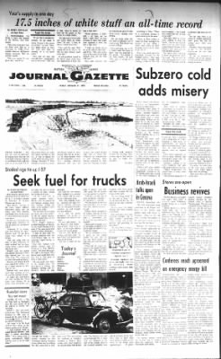 Journal Gazette from Mattoon, Illinois • Page 1
