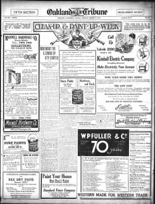Oakland Tribune from Oakland, California on March 23, 1919 · Page 47