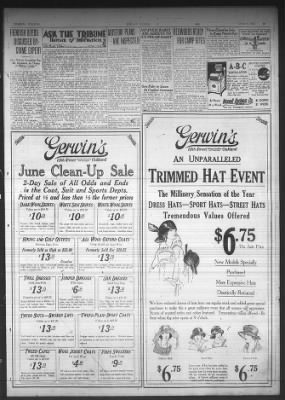 Oakland Tribune from Oakland, California on June 8, 1922 · Page 9