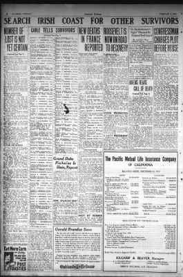 Oakland Tribune from Oakland, California on February 9, 1918 · Page 2