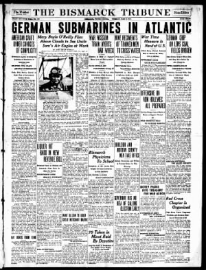 The Bismarck Tribune from Bismarck, North Dakota • Page 1