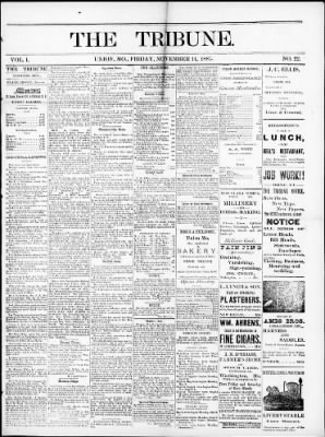 Franklin County Tribune from Union, Missouri • Page 1