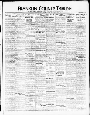 Franklin County Tribune from Union, Missouri • Page 1