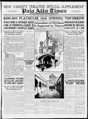 The Peninsula Times Tribune from Palo Alto, California on September 26, 1927 · 9