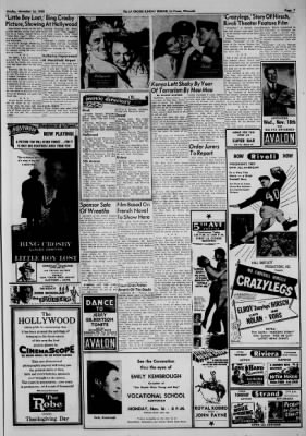 The La Crosse Tribune from La Crosse, Wisconsin on November 15, 1953 · Page 7