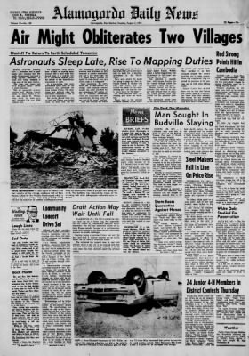 Alamogordo Daily News from Alamogordo, New Mexico • Page 1