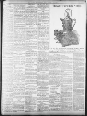 Fort Worth Daily Gazette from Fort Worth, Texas on March 2, 1890 · Page 19