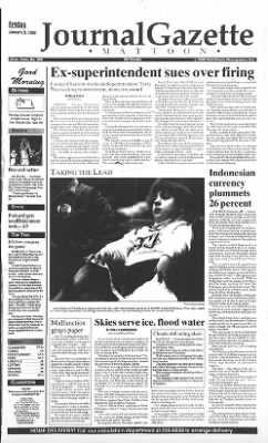 Journal Gazette from Mattoon, Illinois on January 9, 1998 · Page 1