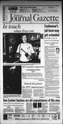 Journal Gazette from Mattoon, Illinois on September 11, 2004 · Page 1