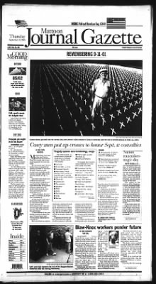 Journal Gazette from Mattoon, Illinois on September 11, 2003 · Page 1