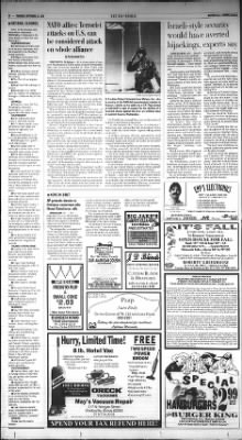 Journal Gazette from Mattoon, Illinois on September 13, 2001 · Page 2