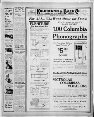 Pittsburgh Post-Gazette from Pittsburgh, Pennsylvania on December 19, 1919 · Page 3