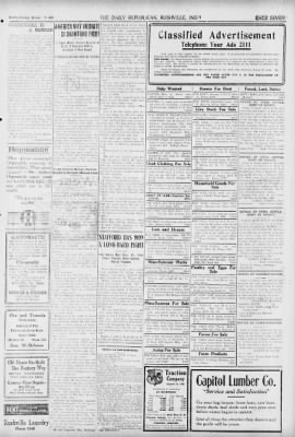 The Daily Republican from Rushville, Indiana • Page 7