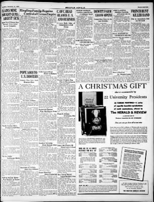 Herald and Review from Decatur, Illinois on December 11, 1937 · Page 11