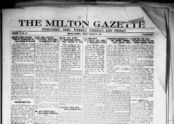 The Milton Gazette
